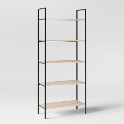 Loring 5 Shelf Ladder Bookcase